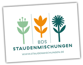 Logo-Staudenmischungen als Gütezeichen